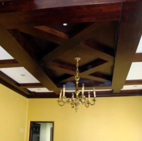Restauración de partes de madera