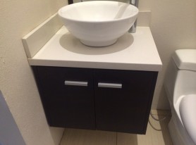 Mueble para lavatorio encimero