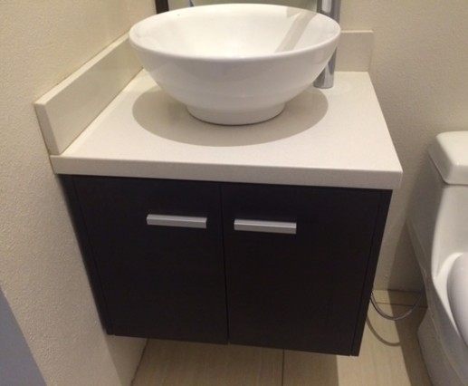 Mueble para lavatorio encimero