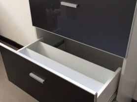 Mueble con compartimento para zapatos